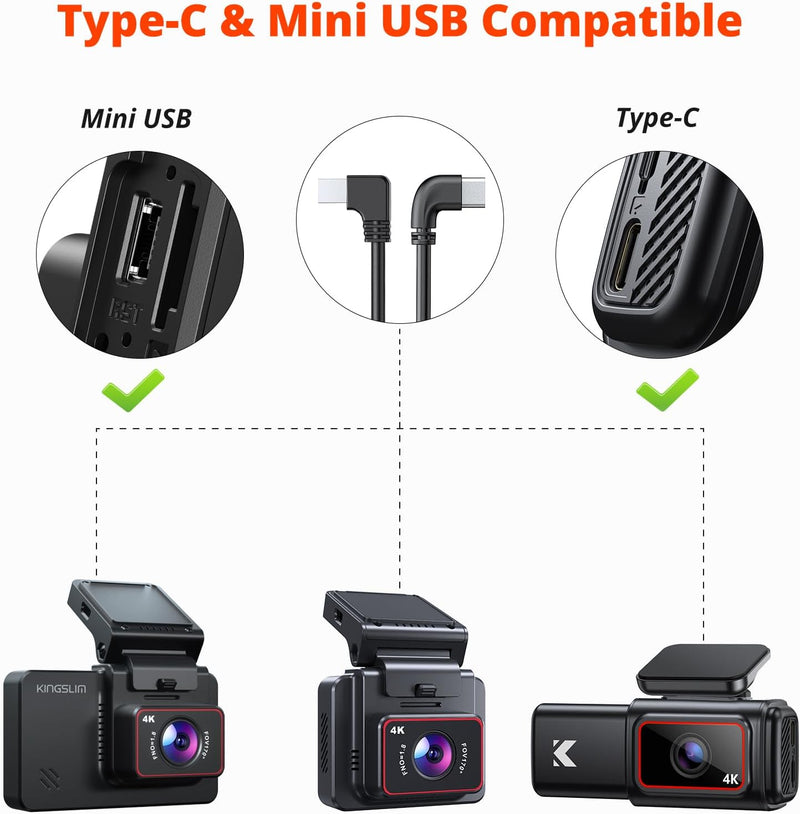 Kingslim H02 Dash Cam Hardwire Kit