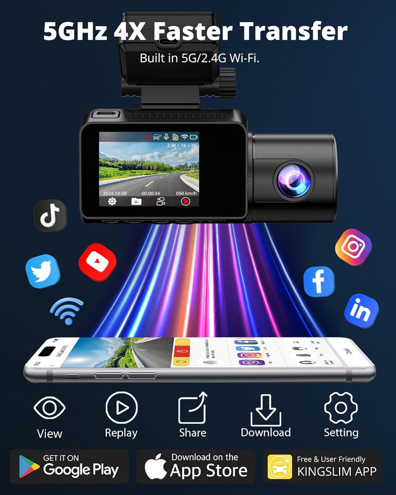 Kingslim O3 Pro Dash Cam