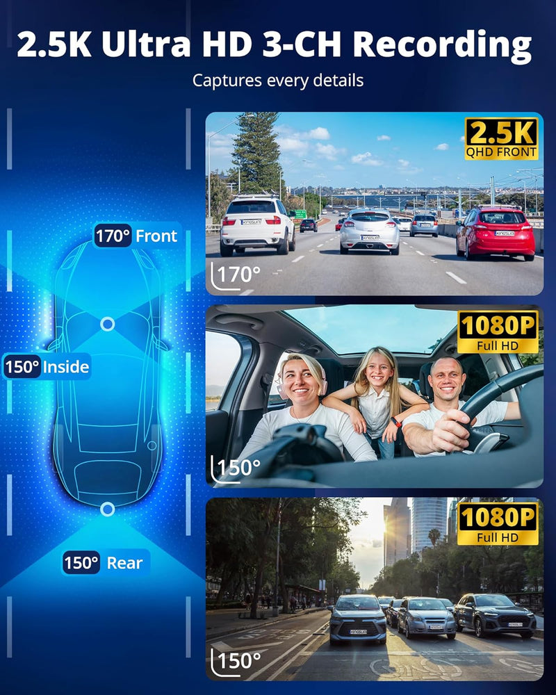 Kingslim O3 Pro Dash Cam