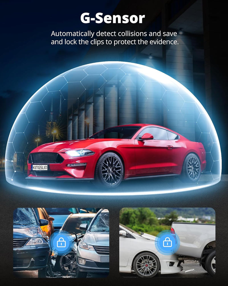 Kingslim O3 Pro Dash Cam