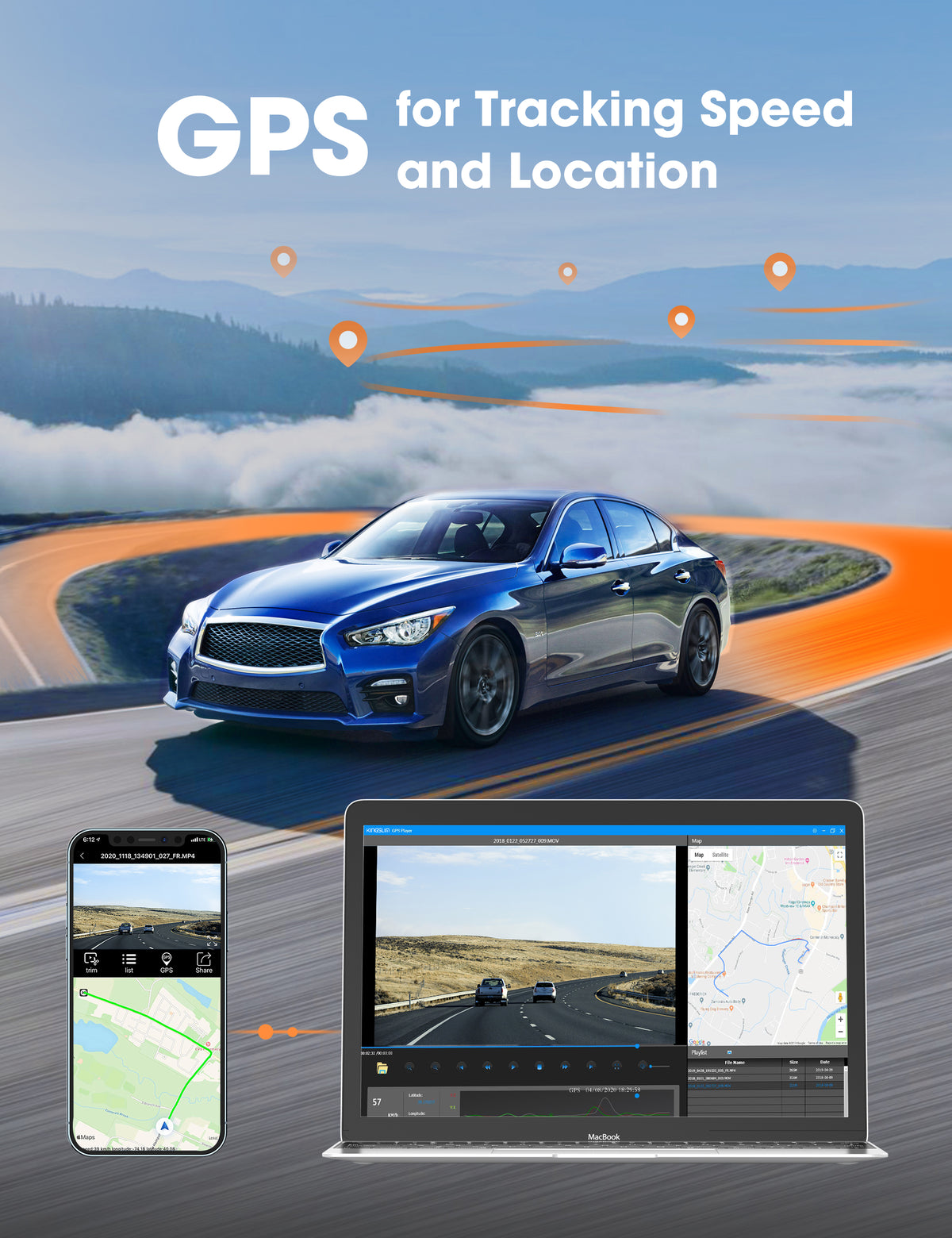 (新品・未開封) KINGSLIM D5 4Kドライブレコーダー Amazon.com: Kingslim D5-4K Dash Cam with WiFi - Front Dash