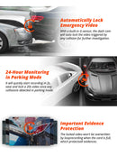 Kingslim D6 4K Dual Dash Cam