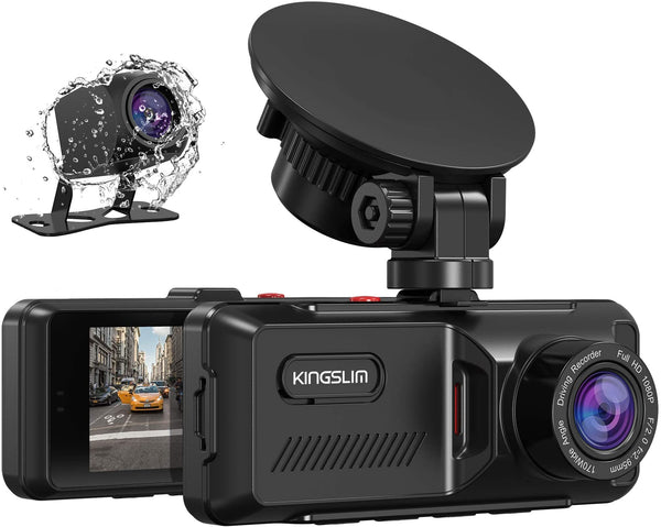 KINGSLIM D5 Dashcam 4K, GPS & WiFi Intégrés, Caméra de Bord Discrète avec  Écran IPS 2'', Caméra Voiture Embarquée Super Vision Nocturne, 170° Grand  Angle, WDR, G-Senseur, Support jusqu'à 256GB en destockage